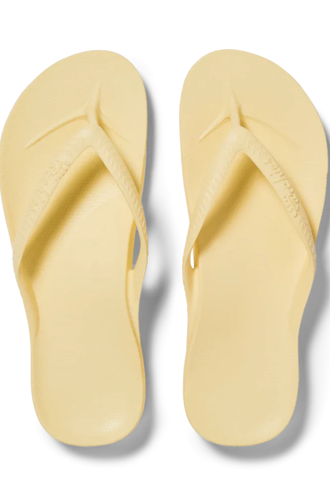 Archie Flip Flops - Lemon - Ella Where She Shops