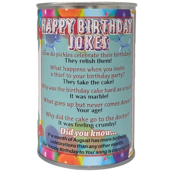 Canned Birthday Cake plush in a can by Canned Gifts, view 2