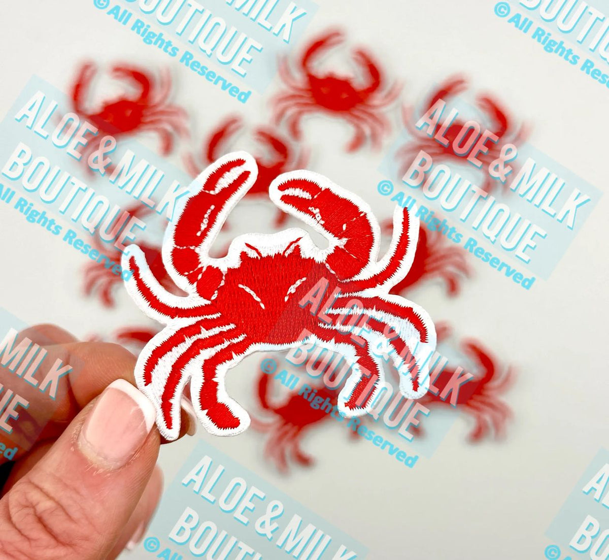 Crab hat patch