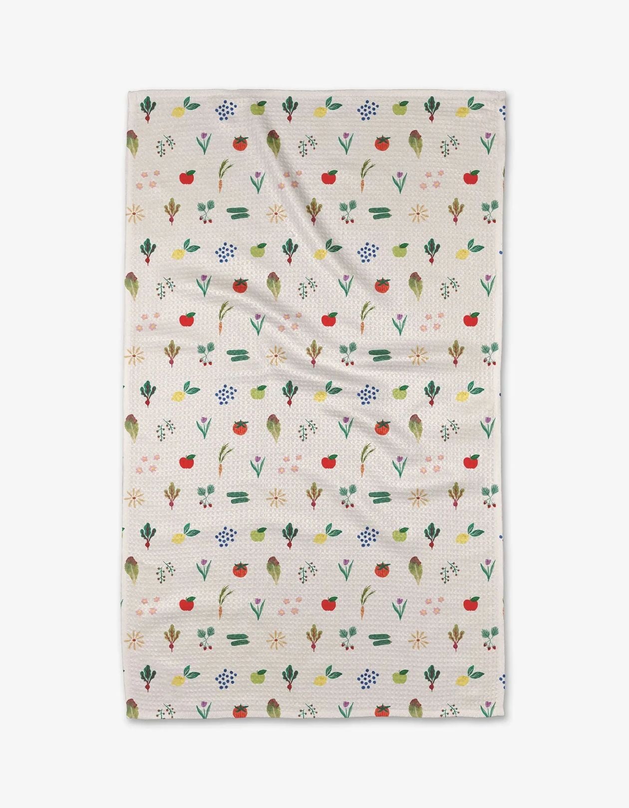 Floral patterned fabric on a white background