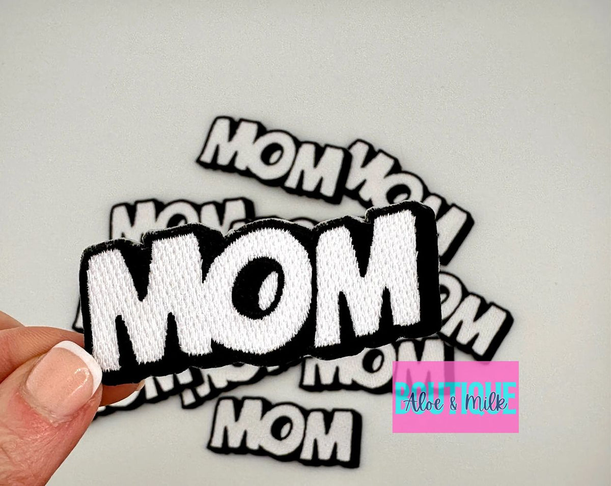 Mom hat patch