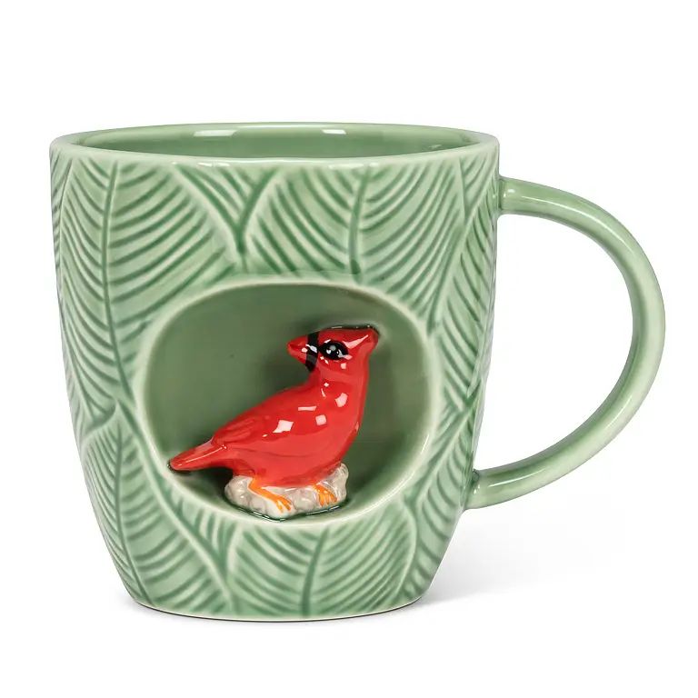 Abbott nature inspired mug with cardinal alcove