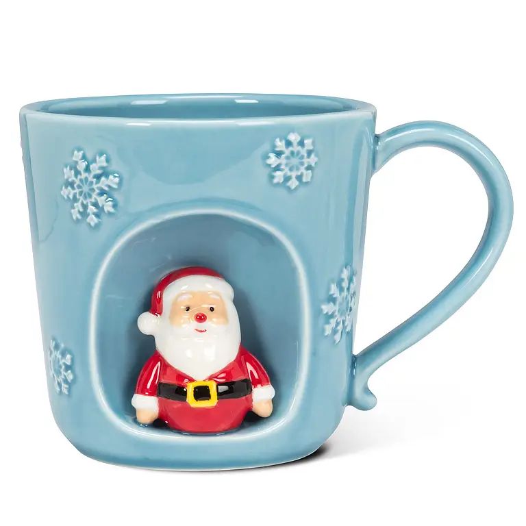 Abbott snowflake mug with holiday characters