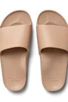 Arch Support Slides - Tan Front - Ella Where She Shops