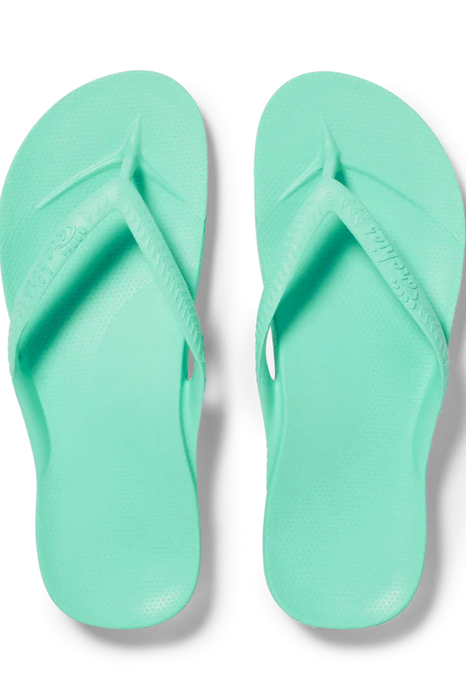 Archie Flip Flops - Mint - Ella Where She Shops