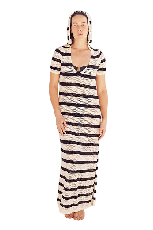 Gappo Hooded Net Dress Whitfield & Co.