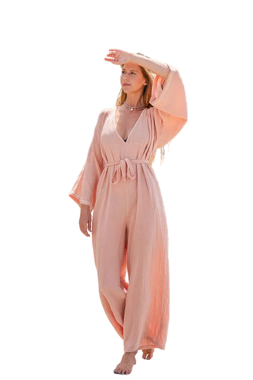 Nora Gauze Jumpsuit Whitfield & Co.