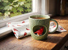 Abbott cardinal alcove mug styled on a windowsill