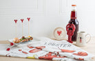 Abbott lobster bottle opener with lobster-themed table linens