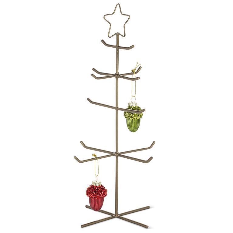 Abbott small prong tree ornament displayer with ornaments