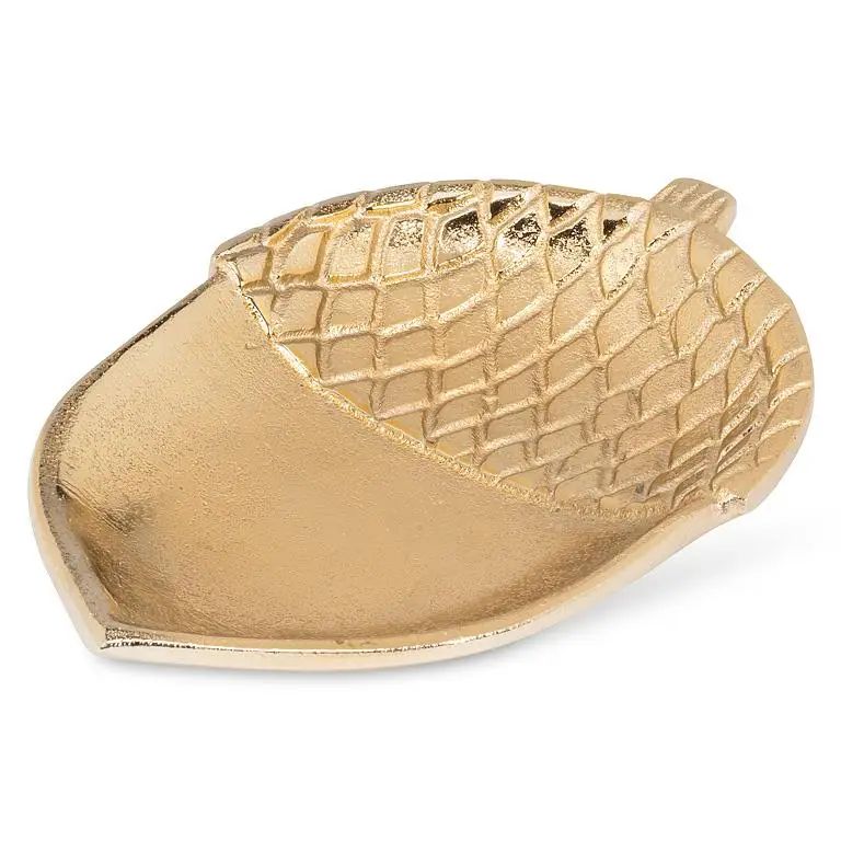 Abbott gold acorn flat tray