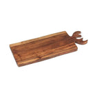 Abbott medium serving board with antler handle