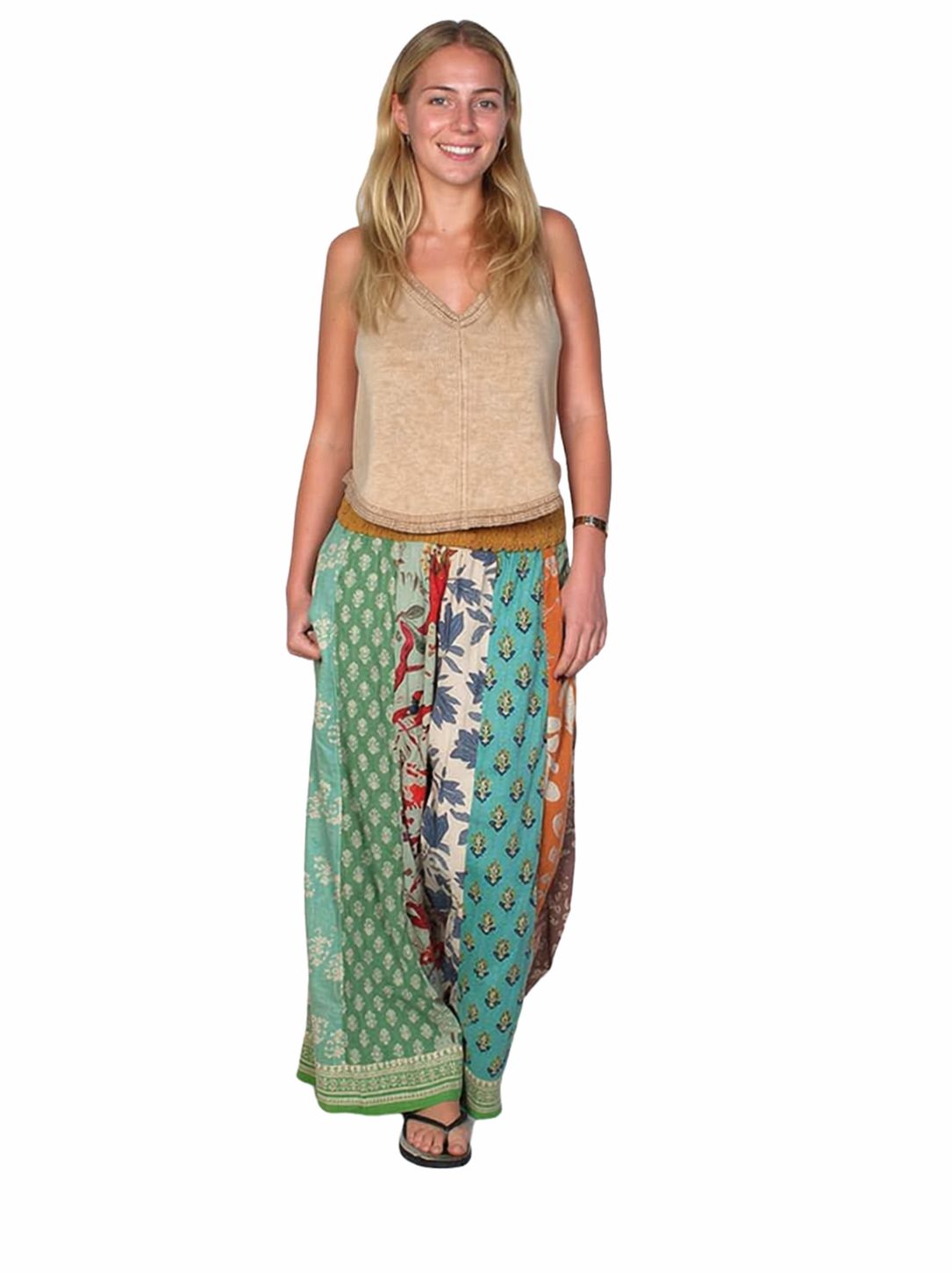 Blue Sky Slimmer Leg Lounge Pants in a unique print