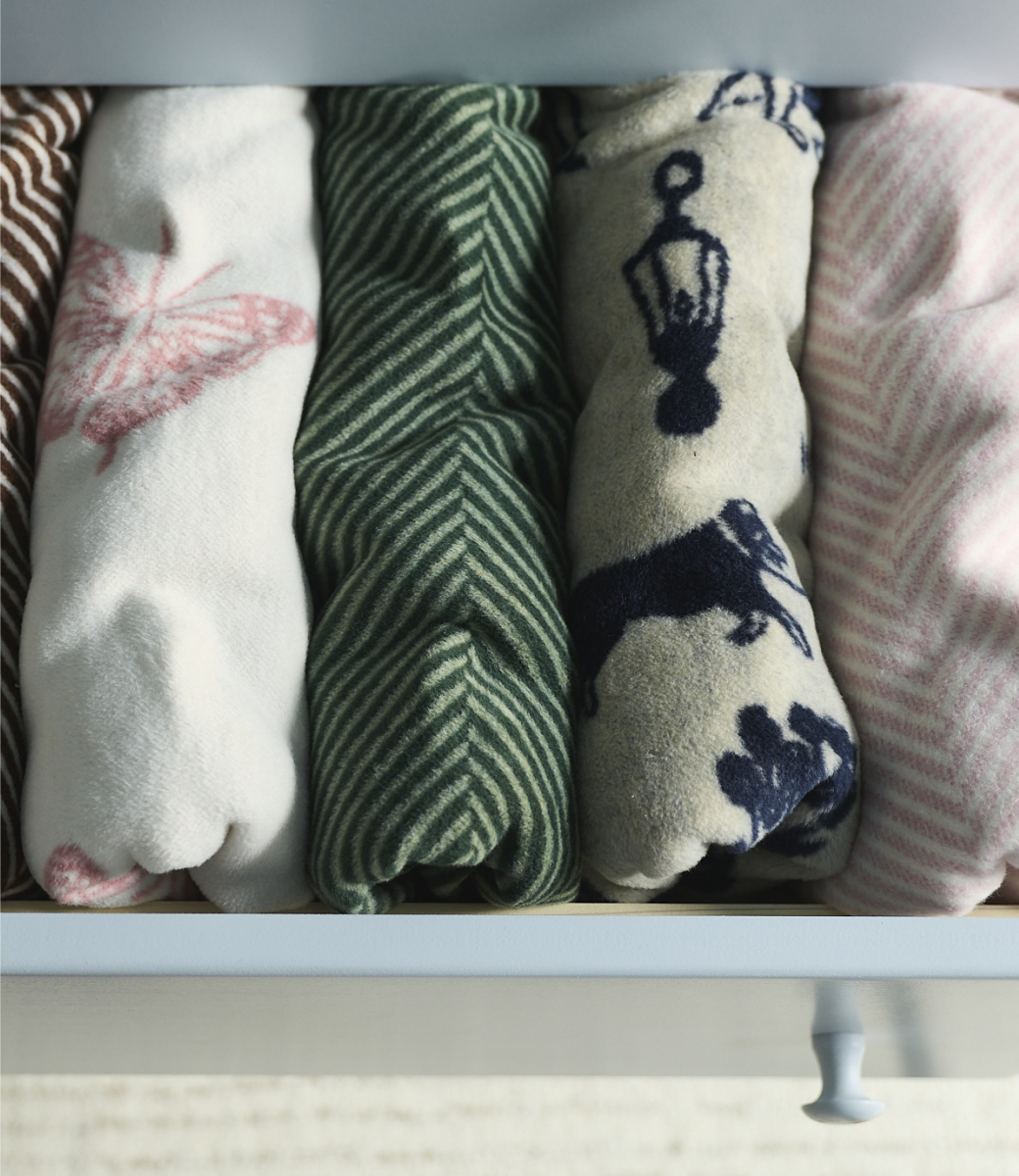 Rolled Chappywrap Parkside Pups Midi Blanket with other Chappywrap blankets