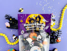 Earth Grown KidDoughs Haunted House KidDough Play Kit with spooky Halloween accessories and play dough on purple