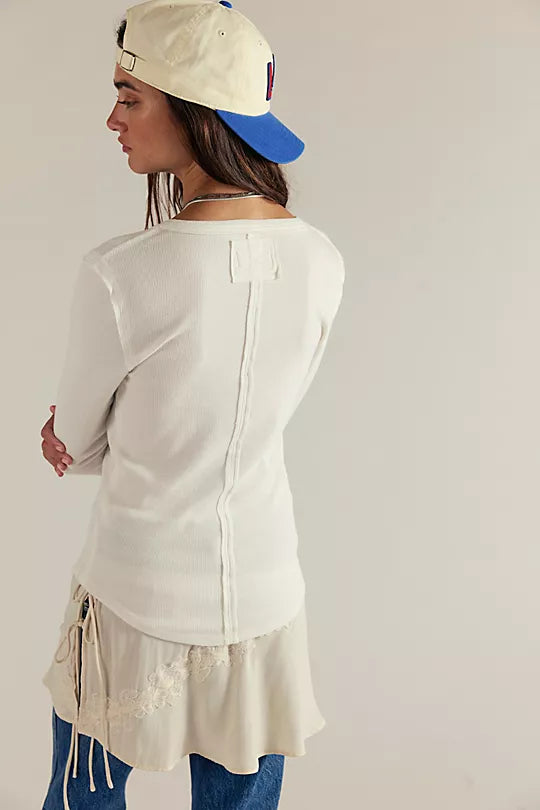 Free People Jamie Henley Top Ivory Back Whitfield & Co.