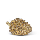 Abbott small gold Christmas pinecone