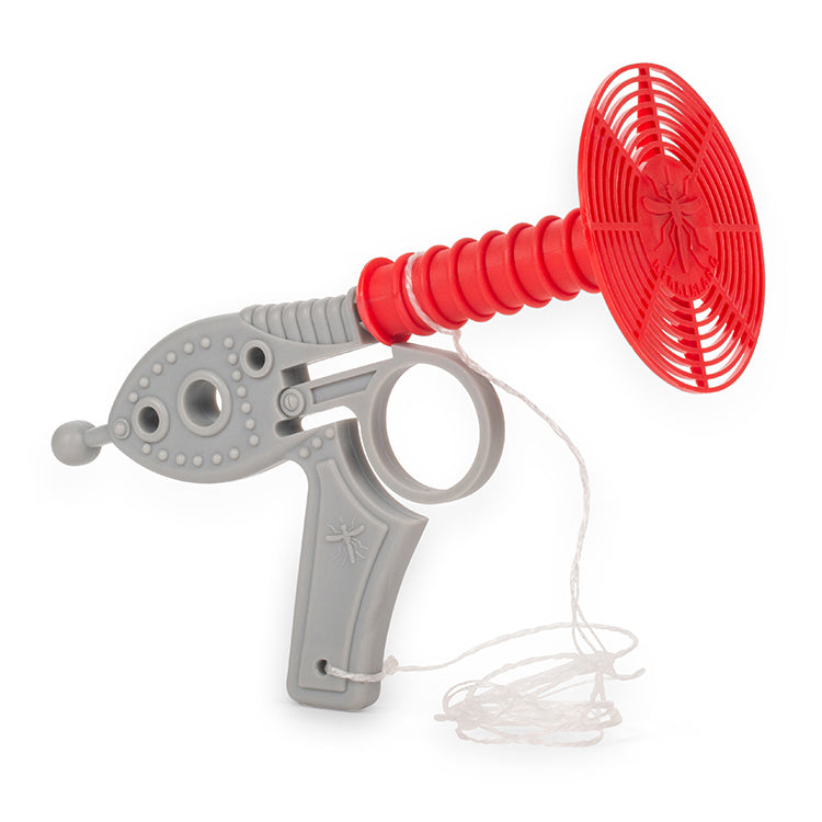 Kikkerland Bug Blaster spring-loaded fly swatter gun