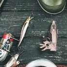 Kikkerland fishing multi-tool styled with fishing gear