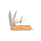 Kikkerland Huckleberry first pocket knife with tools open