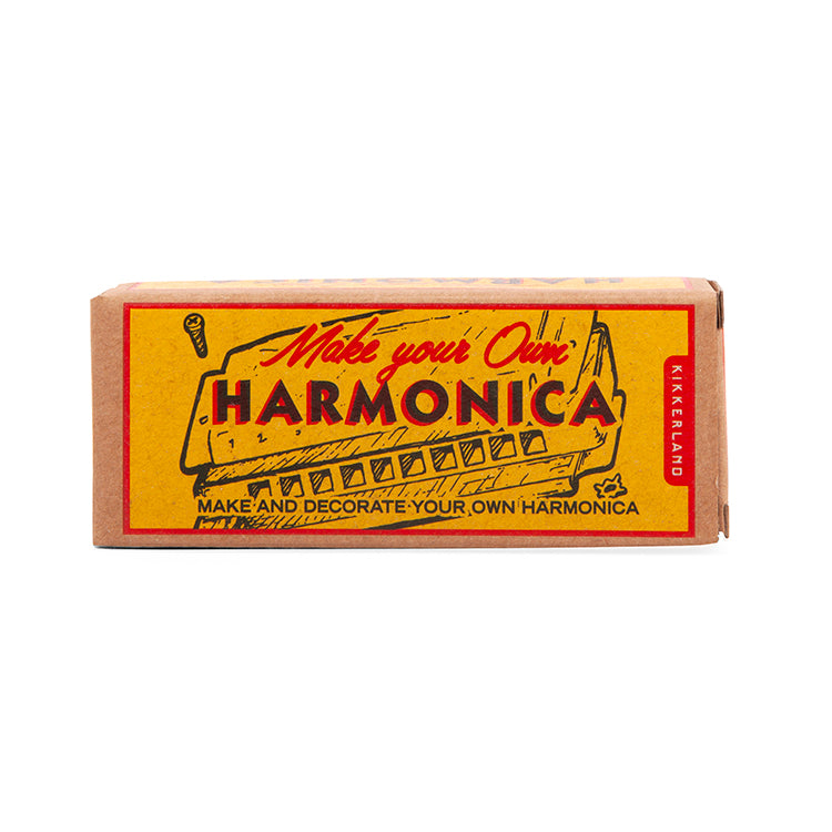 Kikkerland make your own harmonica kit box