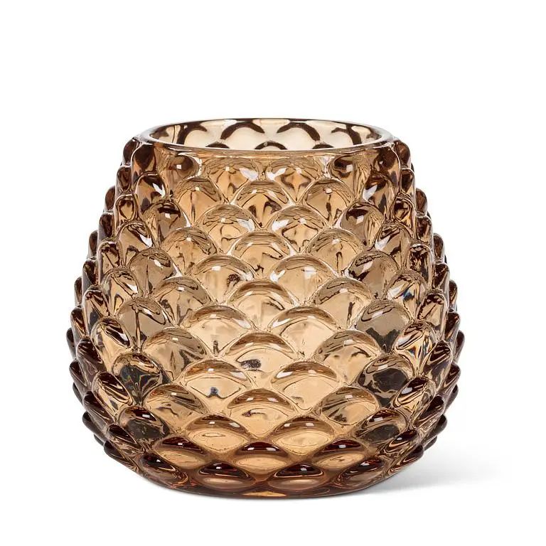 Abbott medium pinecone tealight holder