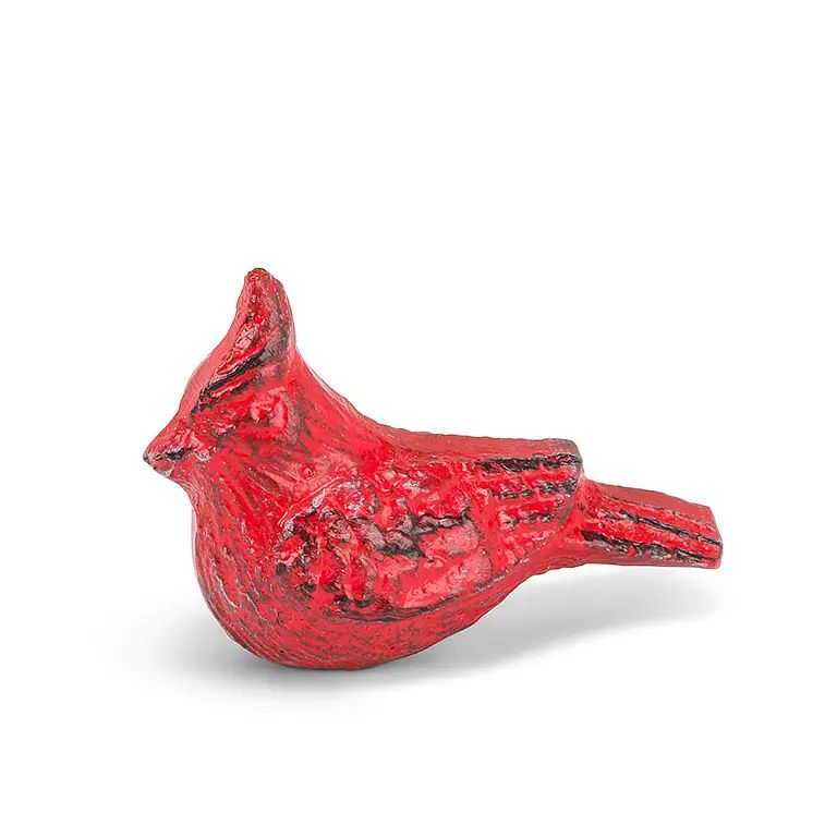 Abbott mini cardinal in antique red, 2 inches