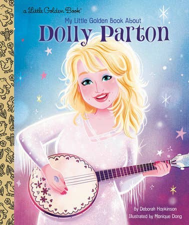 My Little Golden Book About Dolly Parton, front cover