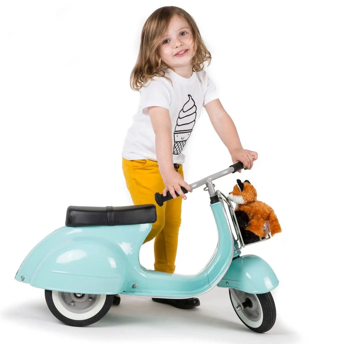 Primo ride-on scooter toy in classic mint
