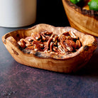 Vesper & Vine rustic olive wood dish