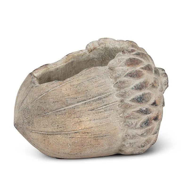 Abbott small acorn planter, 5 inches tall