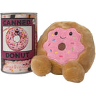Canned Gifts Sprinkles the Canned Donut Plush in a can with foil lid