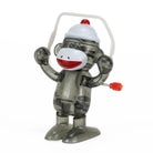 California Creations Z Windups Jump Roping Sock Monkey, Skippy wind-up toy